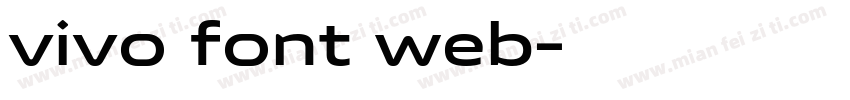 vivo font web字体转换